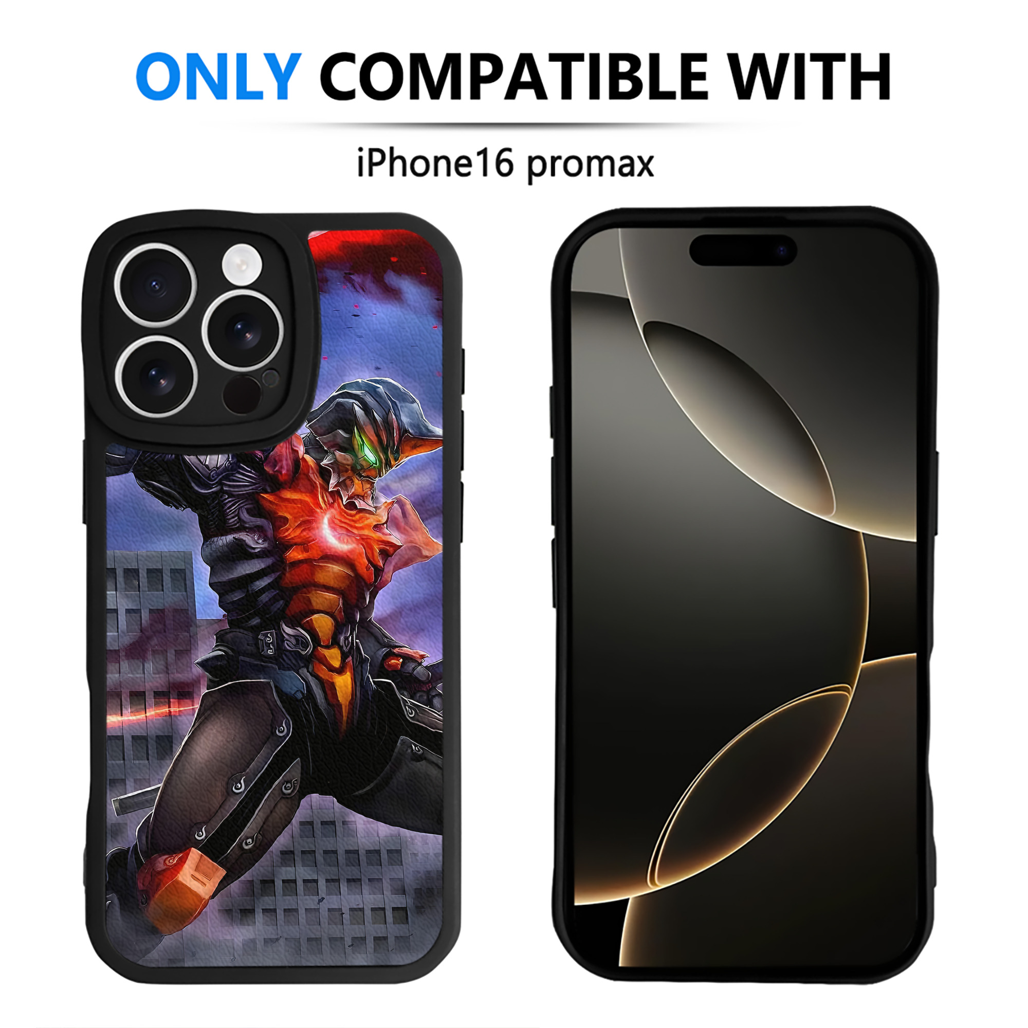 （画像用） ウルトラマン Ultraman 【iPhone 16シリーズ対応】シリコンスマホケース（レザー調） 材質：シリコン
